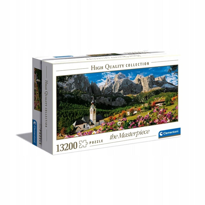 PUZZLE 13200 el DOLOMITEN MOUNTAINS ITALY VIEW BIG Brand Clementoni