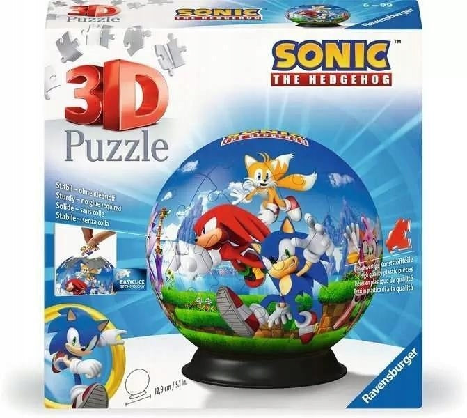PUZZLE 3D 72 BALL: SONIC, RAVENSBURGER