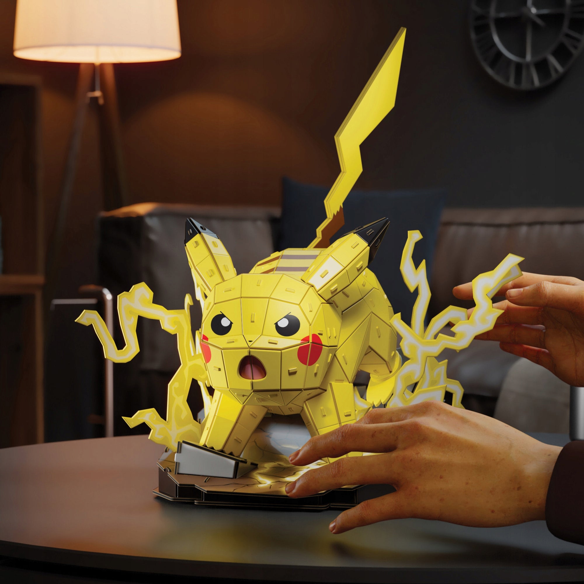 PUZZLE 4D BUILD POKEMON PIKACHU MODEL 3D TO ASSEMBLE 201 PIECES 33 CM Manufacturer code 6075061