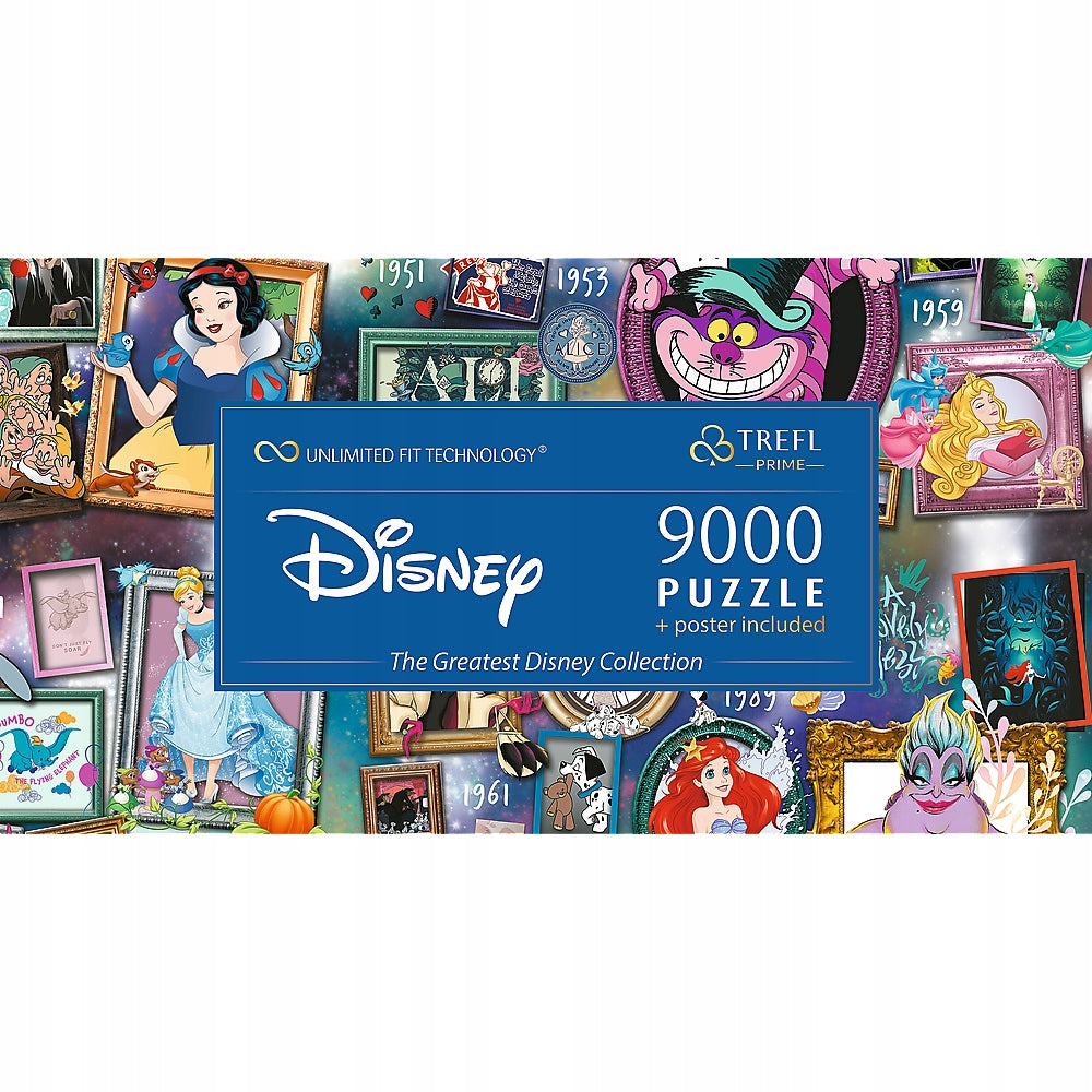 PUZZLE 9000 UFT DISNEY COLLECTION 81020 TREFL Number of items 9000
