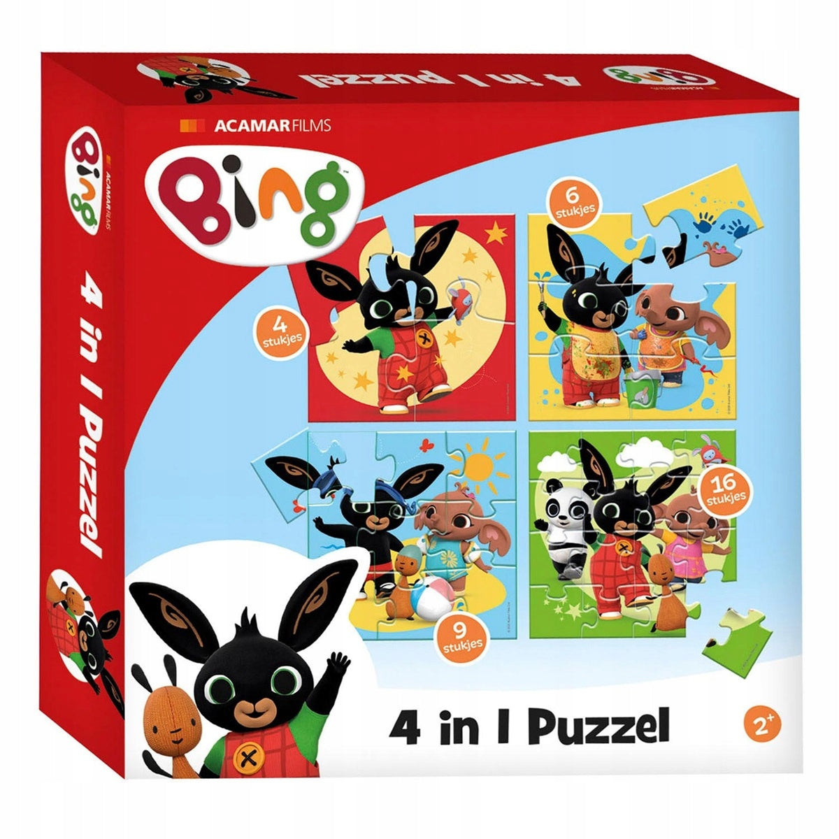 PUZZLE BING 4IN1 PUZZLE FOR CHILDREN SULA 2+