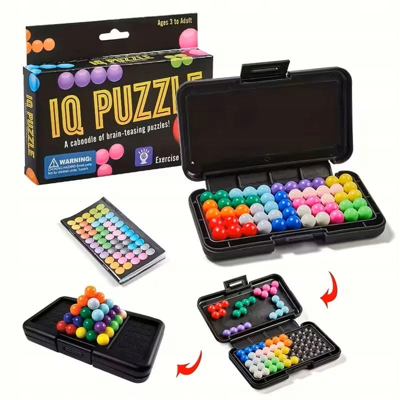 PUZZLE GAME IQ PUZZLE 2D 3D COLORFUL BALLS