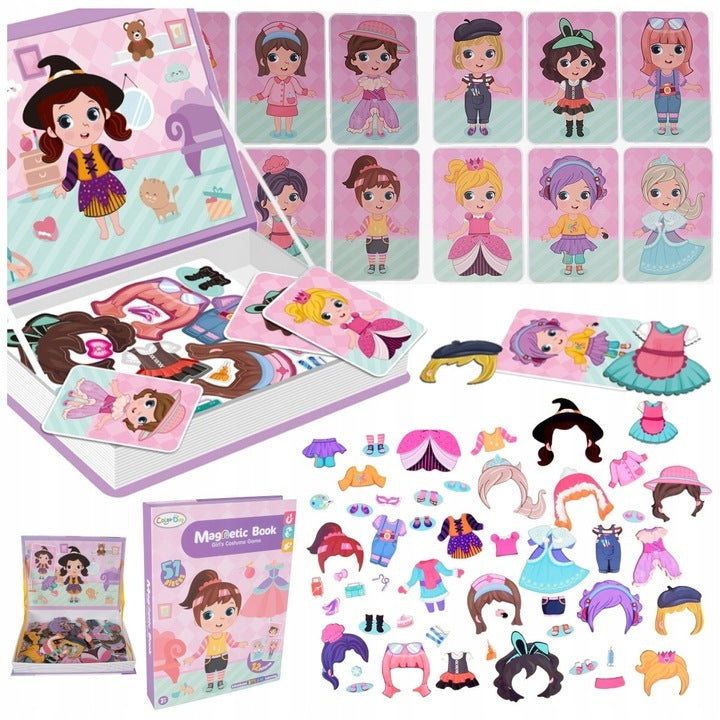 PUZZLE MAGNETIC EDUCATIONAL COSTUME DESIGN FASHION SALON