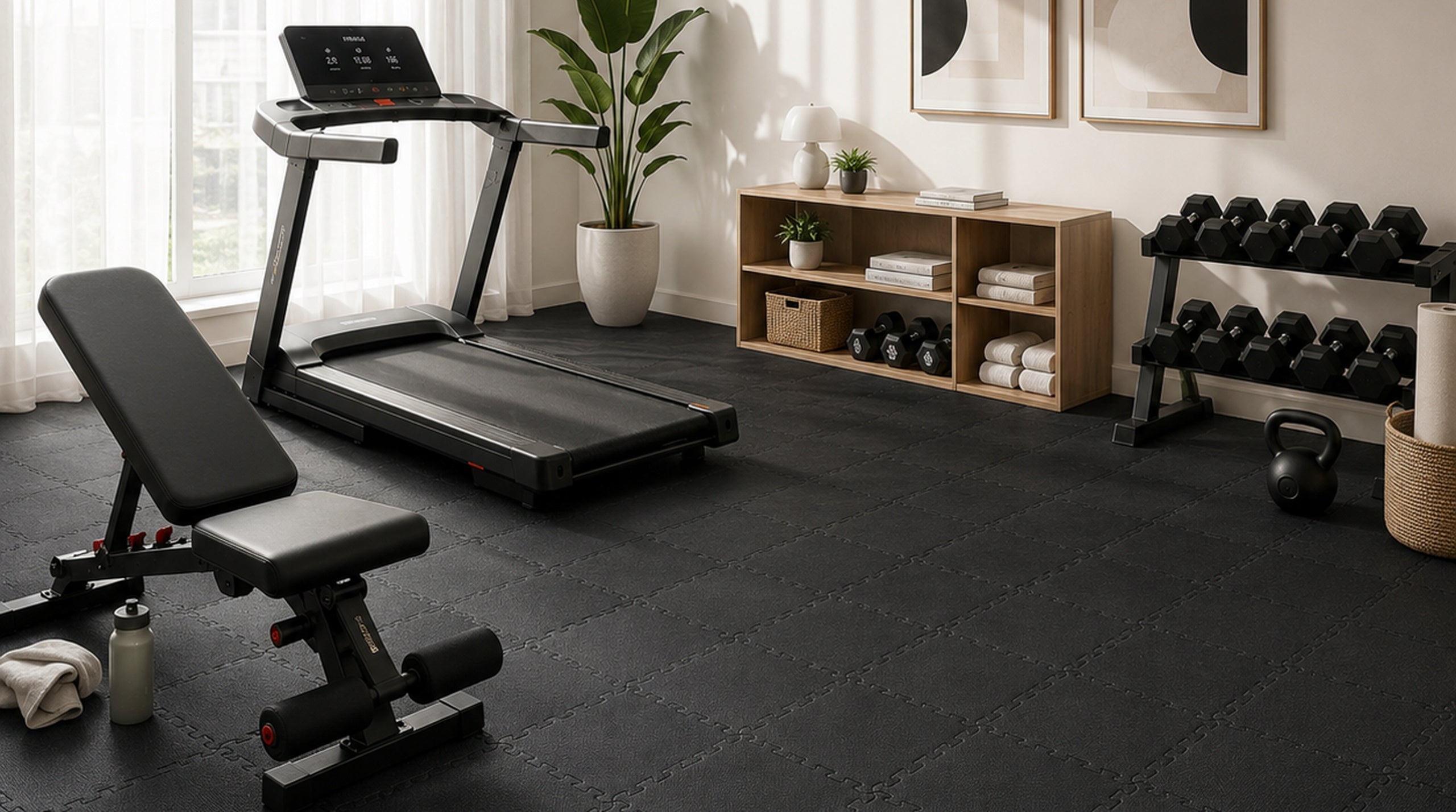 PUZZLE MAT FOR EQUIPMENT THICK PROTECTIVE XXL FOAM 30 PCS GYM 2.59m2 Packaging status original