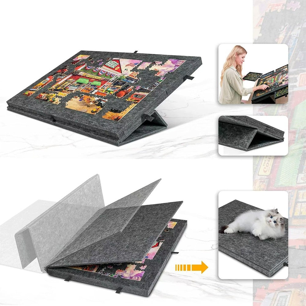 PUZZLE TABLE, PUZZLE BOARD WITH 6 DRAWERS Kid's age 6+ months