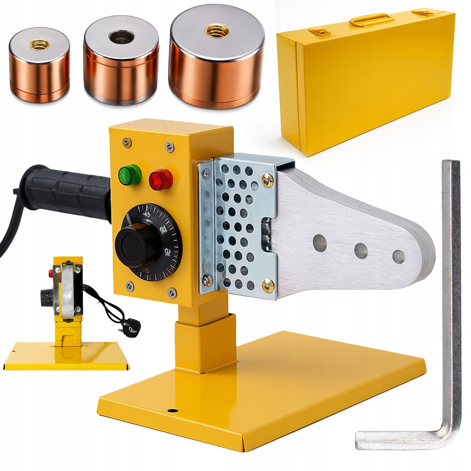 PVC PIPE WELDING MACHINE PP 1500W 3 Dies 20-32MM SUITCASE 320 SET
