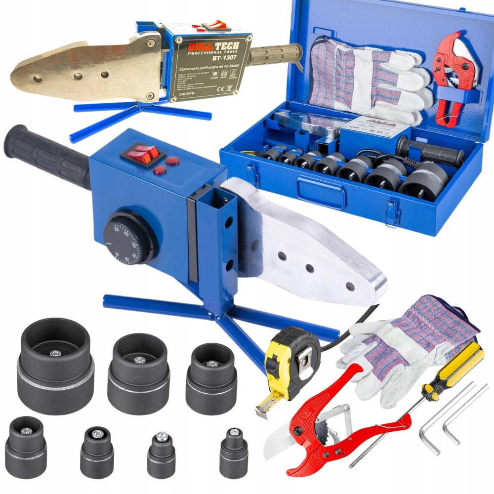 PVC PIPE WELDING MACHINE PP WELDING POLYFUSION DIES ACCESSORIES 2950W