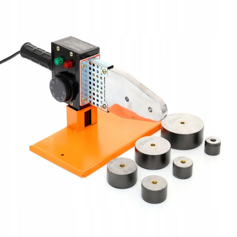 PVC PP PIPE WELDING MACHINE 1200W 6 DIES 20-63mm