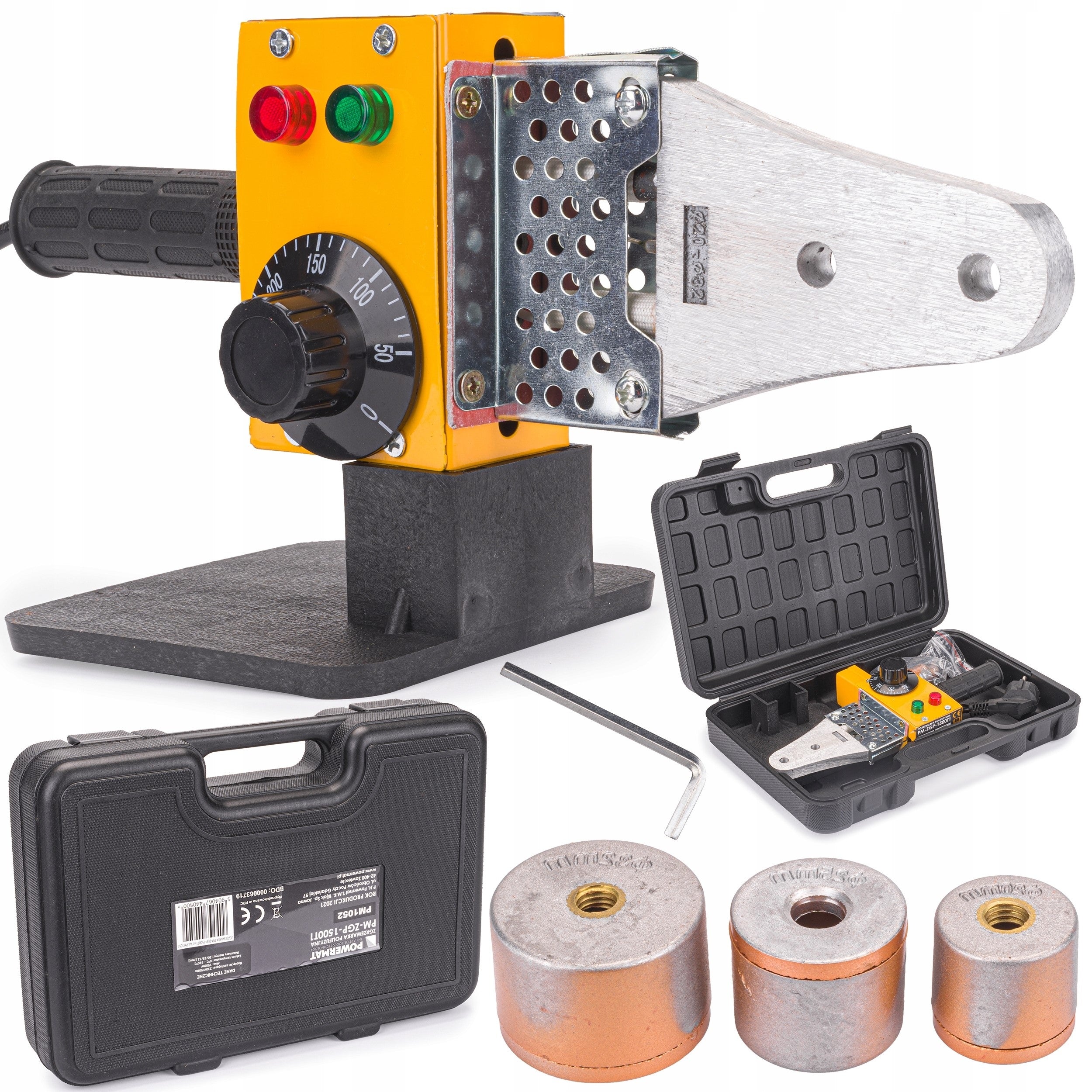 PVC Pipe Welding Machine PP 1500W 3 Dies 20-32MM