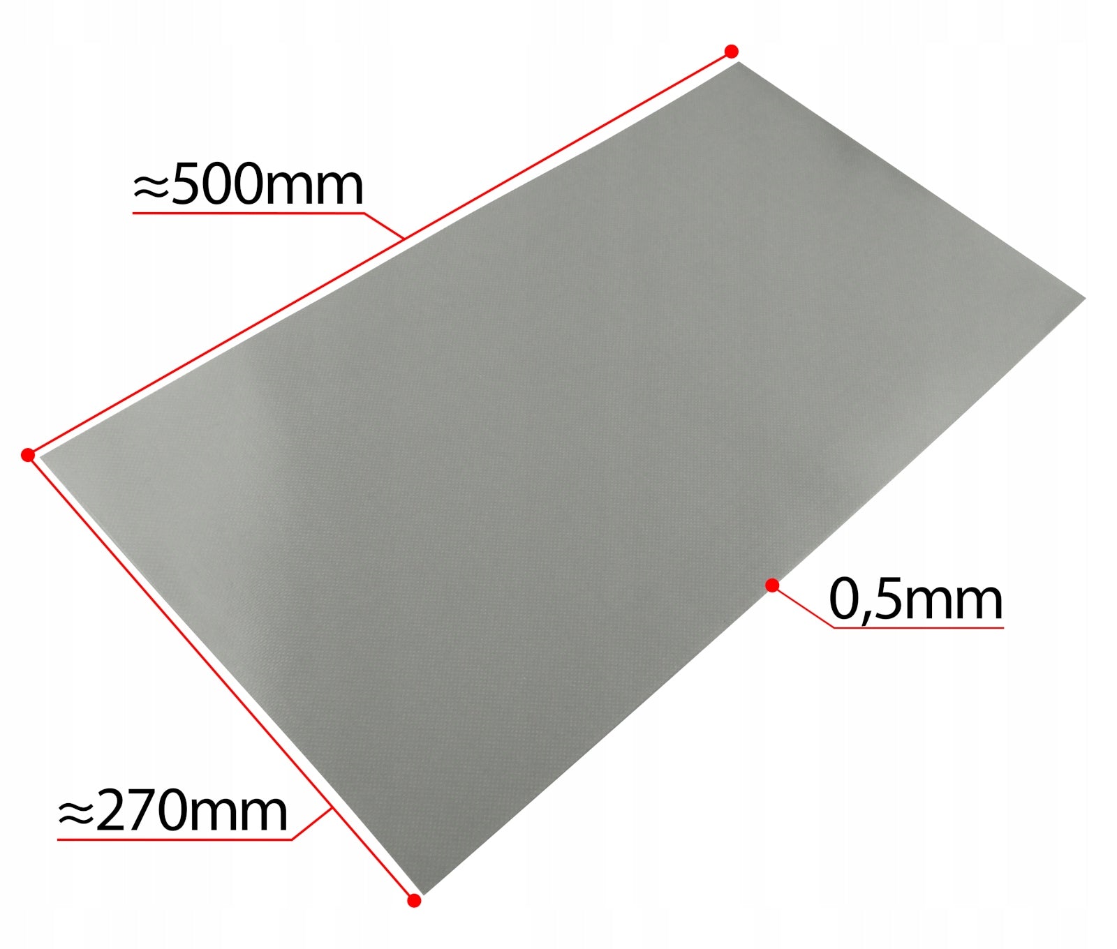 PVC Pool Adhesive 400g Large Grey Patch 50x27cm Pool Repair Kit Manufacturer code Klej do basenów 400g Łata szarawa szara IPA