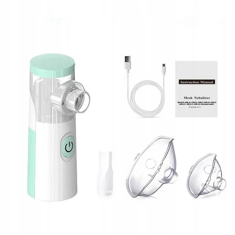 PWQ-rainsss battery nebulizer white with mask for children and adults Manufacturer code al25100902