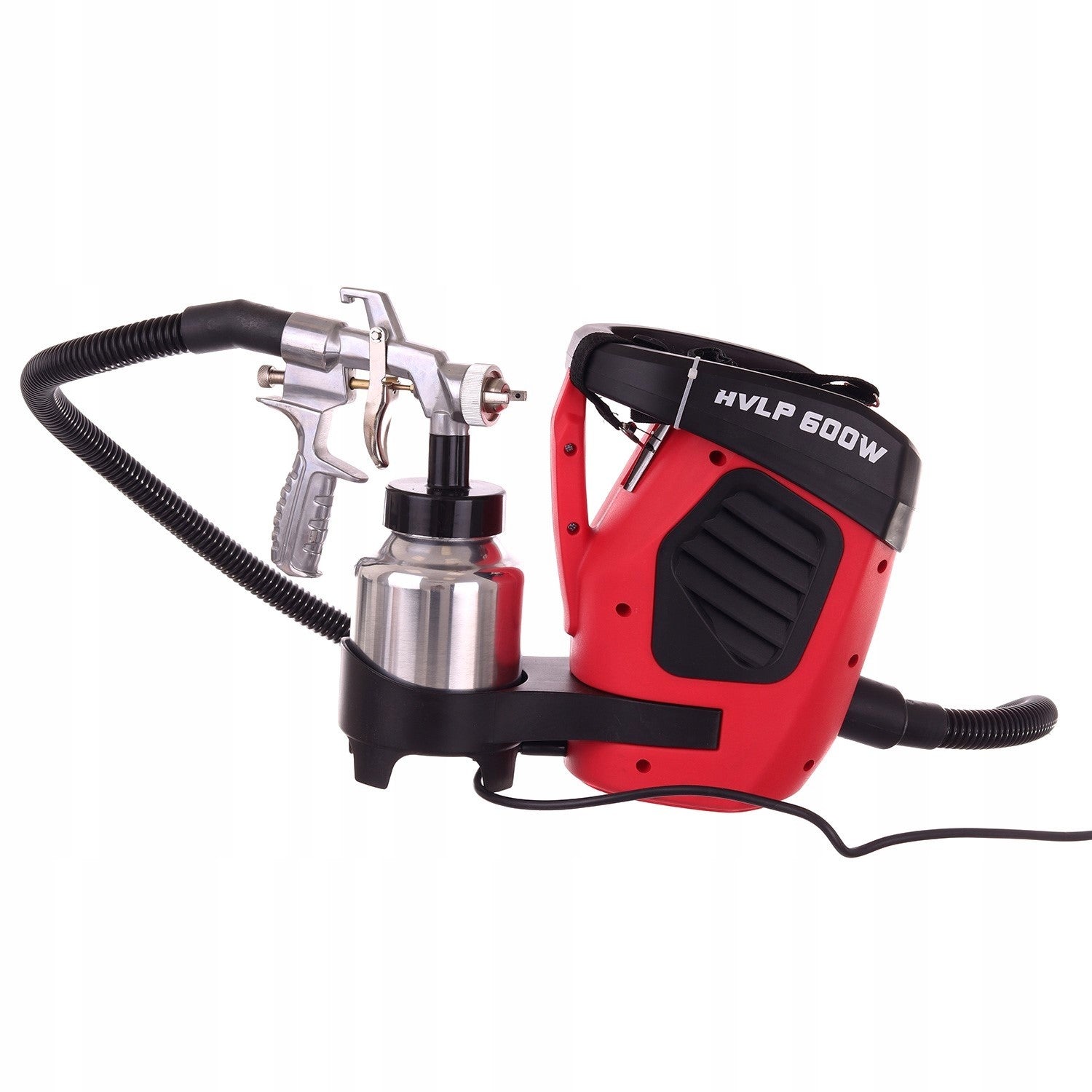 Paint Spray Gun HVLP 600W Painting Furniture Wall 3 Nozzles 1,5 1,8 2,5 Batteries included no
