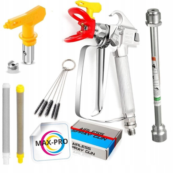 Paint Spray Gun Nozzle 517 Extension 50cm + FREEBIES FILTERS Aggregate Dedra Batteries included no