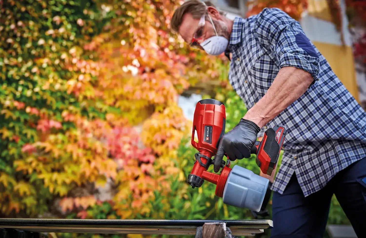 Paint Spray Paint GUN for Painting EINHELL TC-SY 18/60 Li 18V SOLO Manufacturer code 575472191