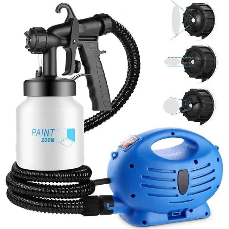 Paint gun PAINT ZOOM spray gun for painting with compressor 800 ml Packaging status original