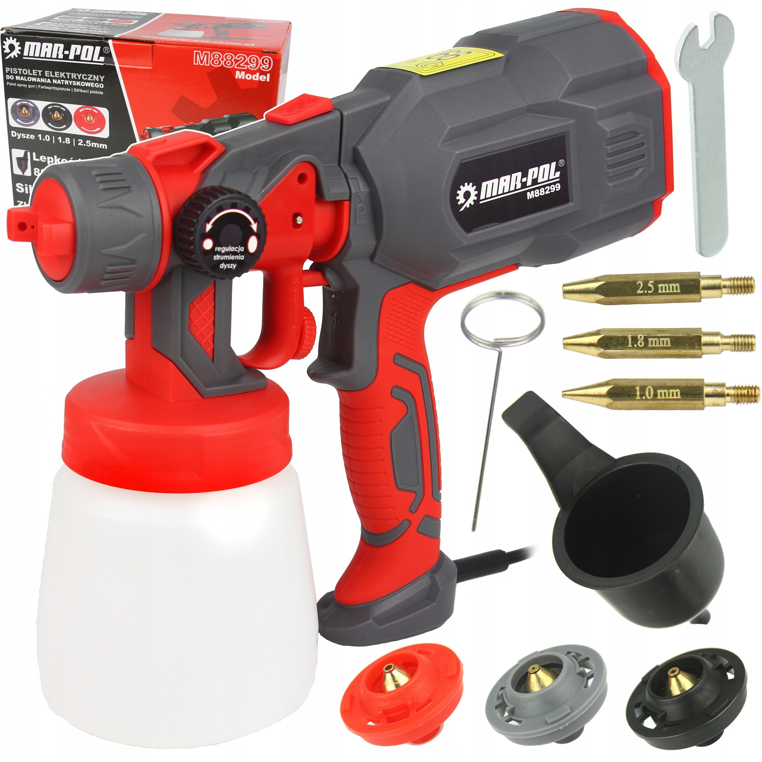 Paint spray gun Mar-pol 550 W