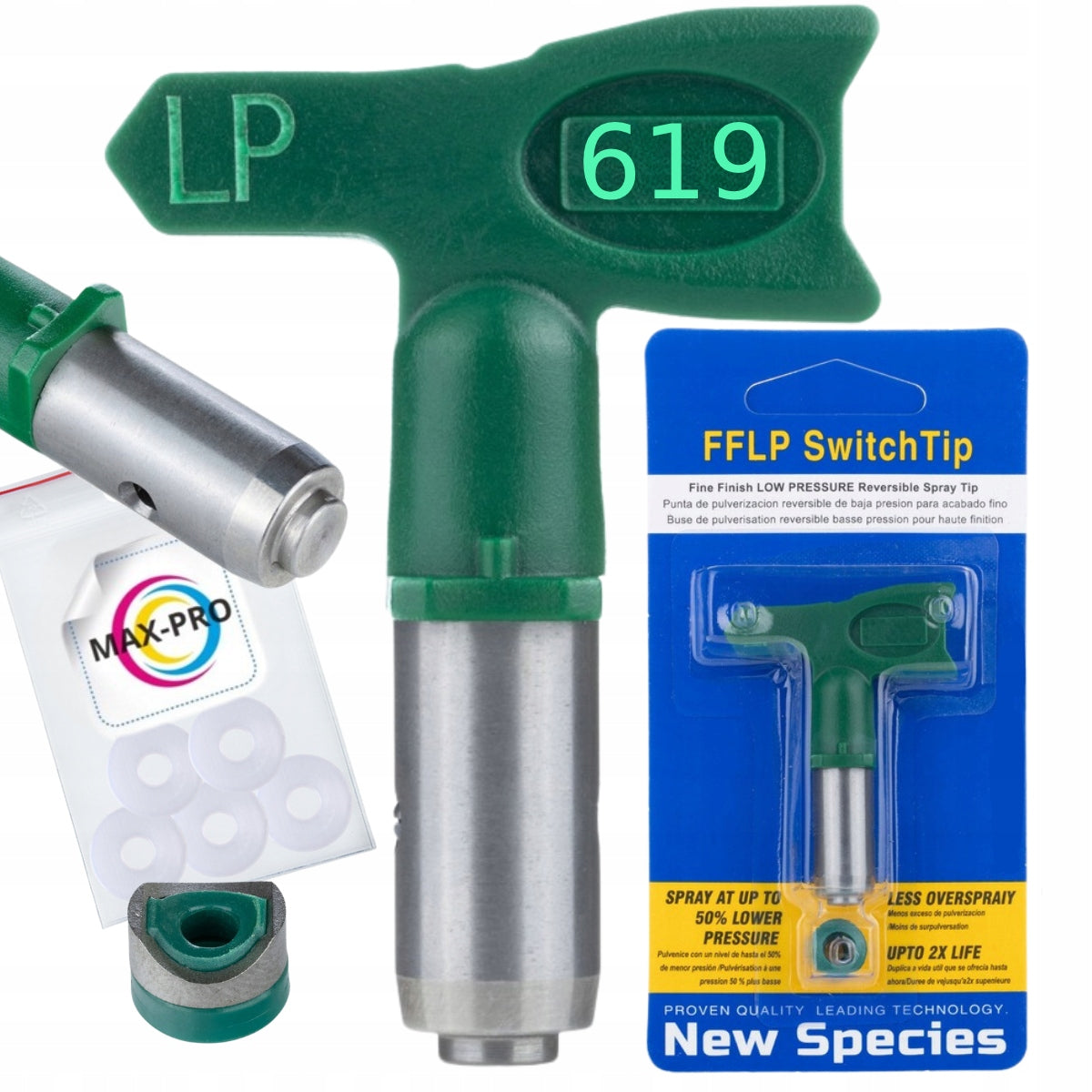 Painting Nozzle 619 LP Low Pressure + FREEBIE Dedra Yato Titan Yato Graco