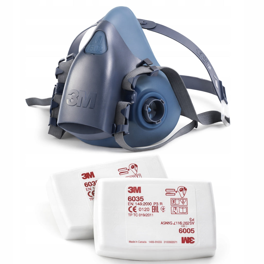 Painting Set Mask 3M 7502 with Absorbers 3M 6035, ORIGINAL