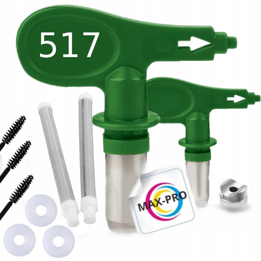 Painting nozzle Low pressure 517 HEA+ Nozzle cover Reverse RAC V +Freebies Batteries included no