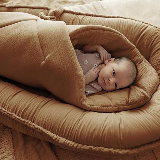 Palulli muslin baby cocoon LONG 100x60cm cotton 100% Brand Palulli