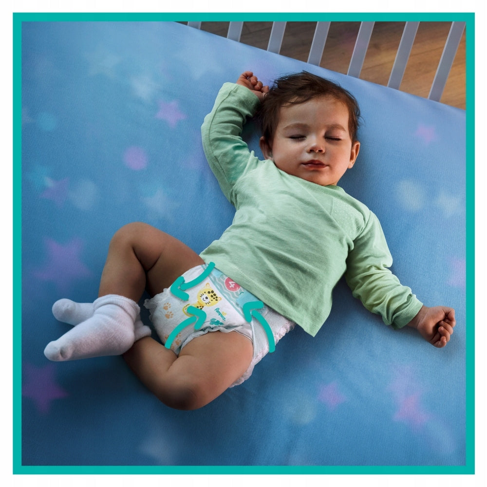 Pampers Active Baby Diapers Size 6, 52 Pack, 13-18kg Packaging status original