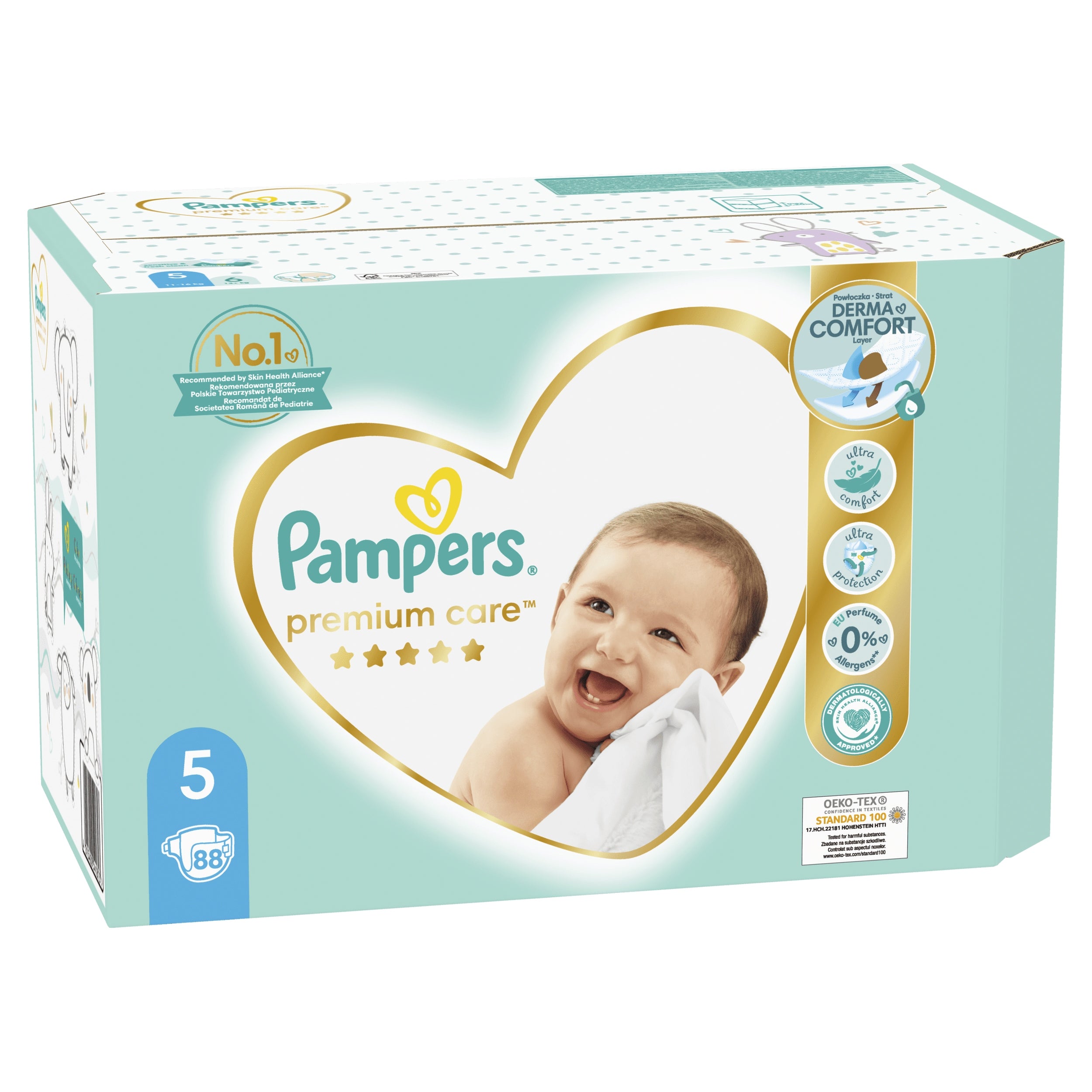 Pampers Premium Care 5 11-16 kg Diapers Mega Box 2 x 88 pcs Brand Pampers