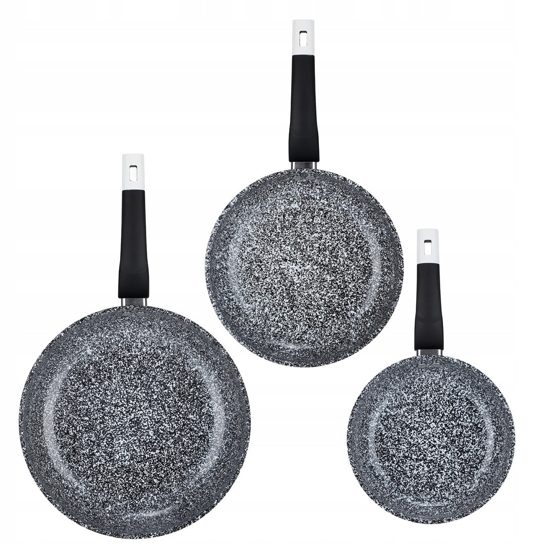 Pan Elitehoff set of 3 pcs. 20/24/28 cm marble Manufacturer code 7541