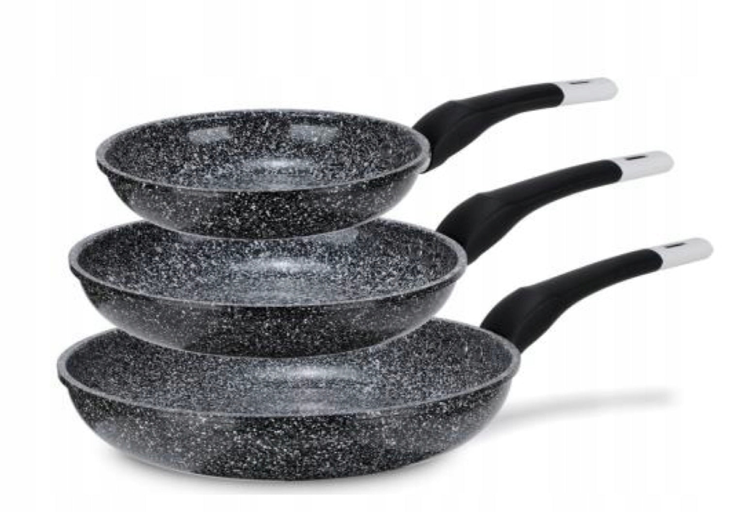 Pan Elitehoff set of 3 pcs. 20/24/28 cm marble
