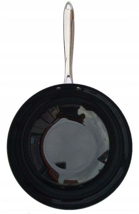 Pan Large WOK Deep 28cm Non-stick Coating For Induction Brand no brand
