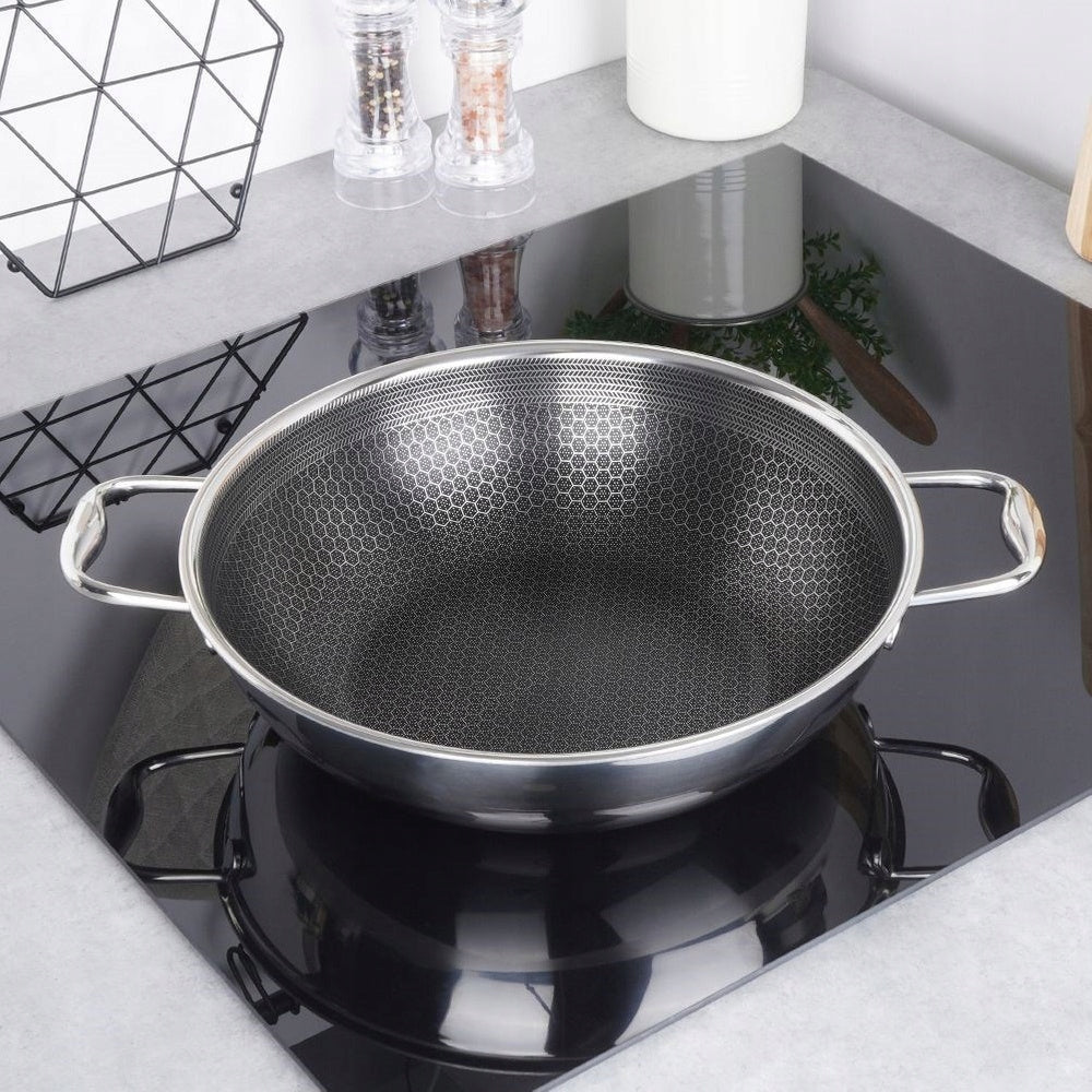 Pan WOK ORION non-stick steel COOKCELL HYBRID 28 cm deep Packaging status original