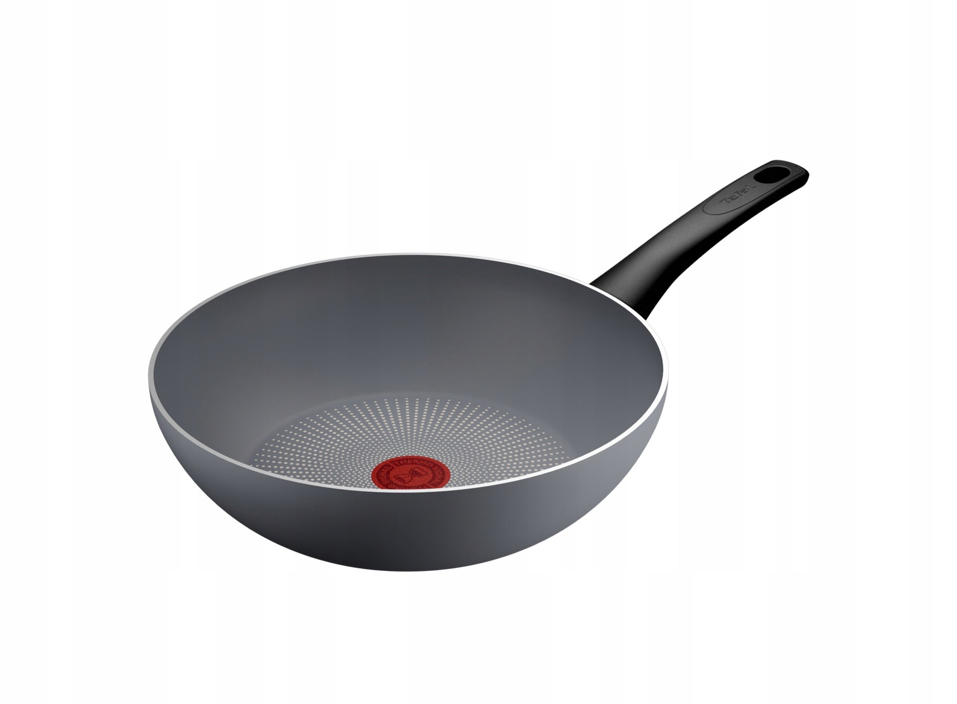 Pan WOK Tefal Halo C3121953 induction Titanium 28cm grey
