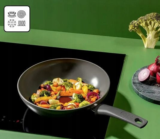 Pan Wok Tefal Renewal 28 cm with Ceramic Coating Inoceram Diameter 28 cm