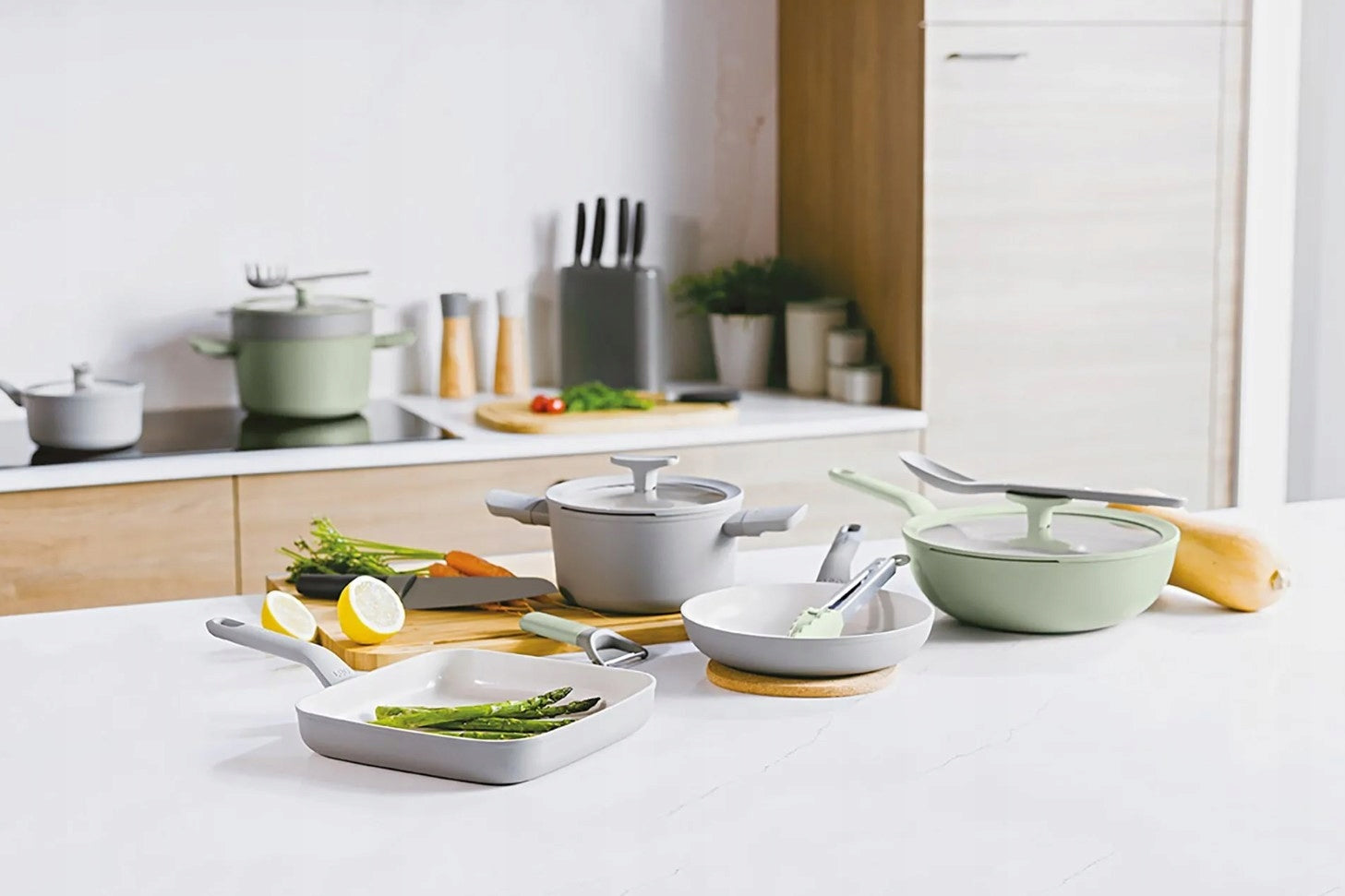 Pan with non-stick coating BergHOFF Balance Moonmist 32cm 3.3l Brand Berghoff