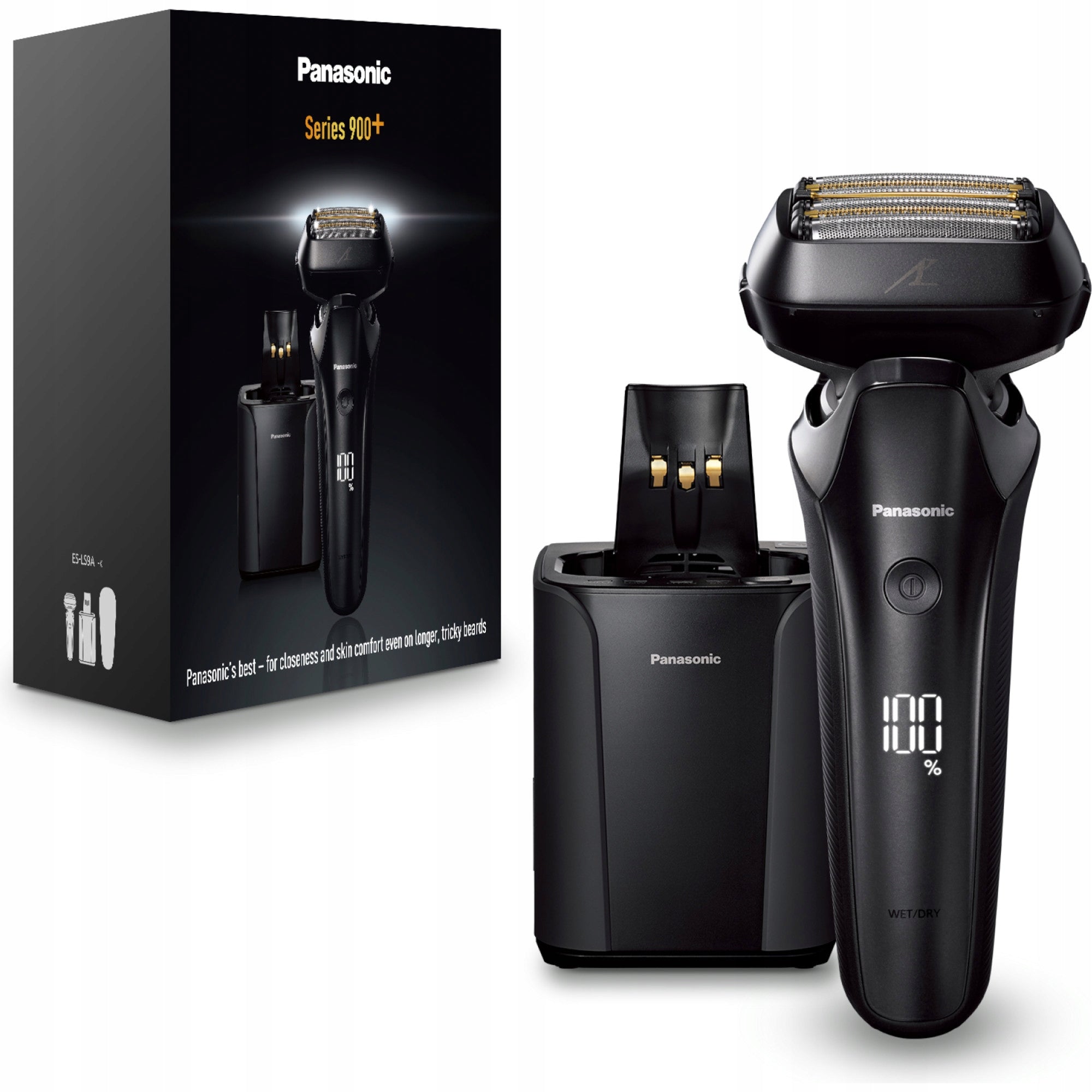 Panasonic ES-LS9A-K803 Shaver Trimmer Cleaning Station