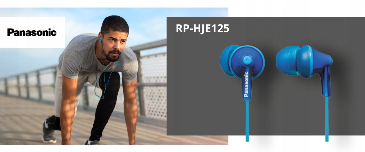 Panasonic RP-HJE125E Earbuds blue EAN (GTIN) 5025232711741