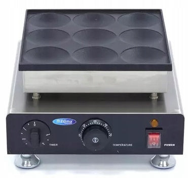 Pancake Maker American Pancake Maker 9x 8cm 900W Maxima 09374125 DELUXE Packaging status original