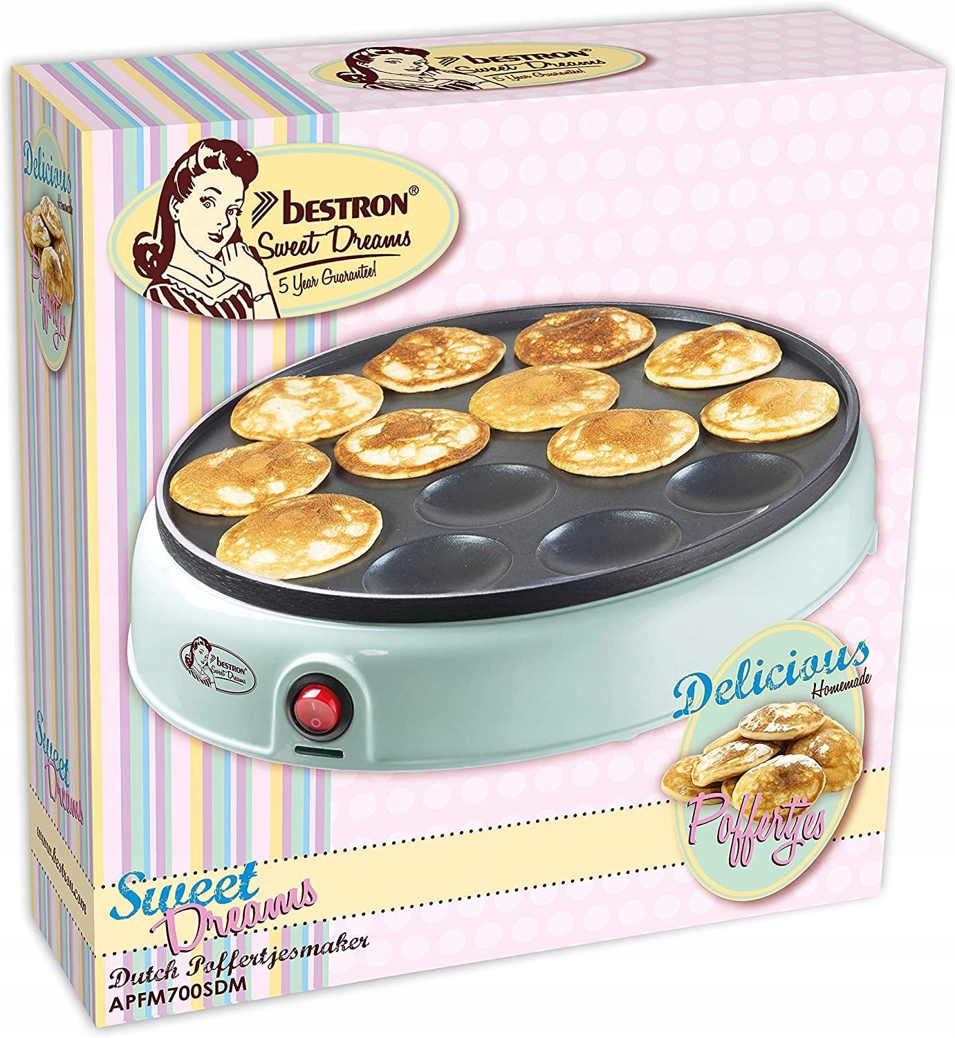 Pancake Maker Electric Pancake Pan 800 Brand Bestron