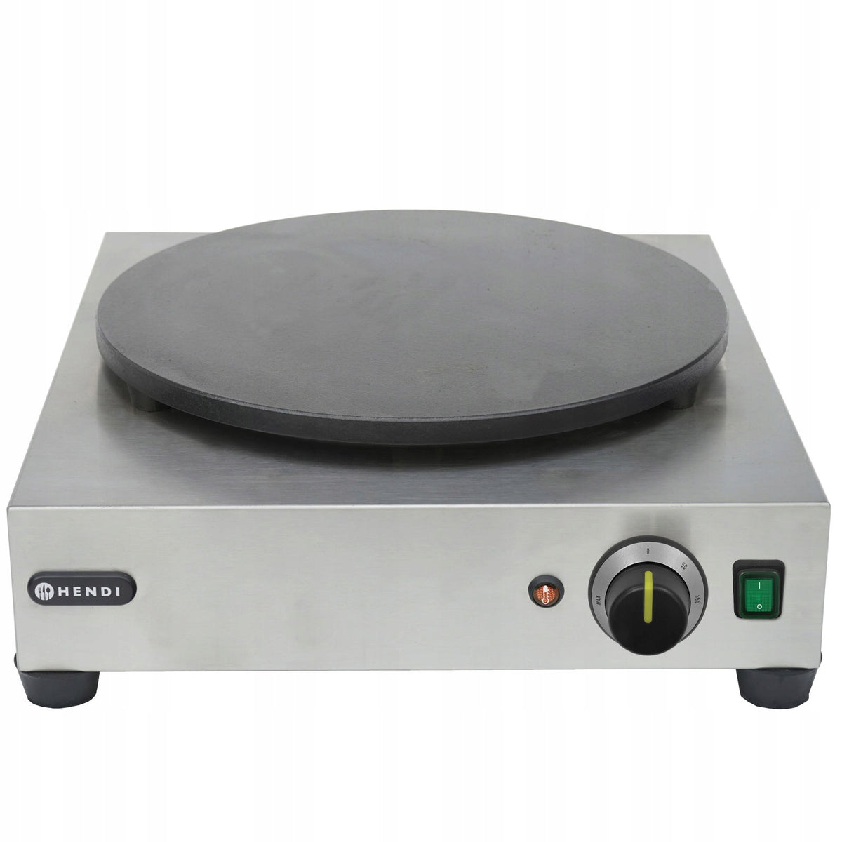 Pancake maker Hendi electric round diameter 40 cm 3000 W stainless steel Model 4902755506669