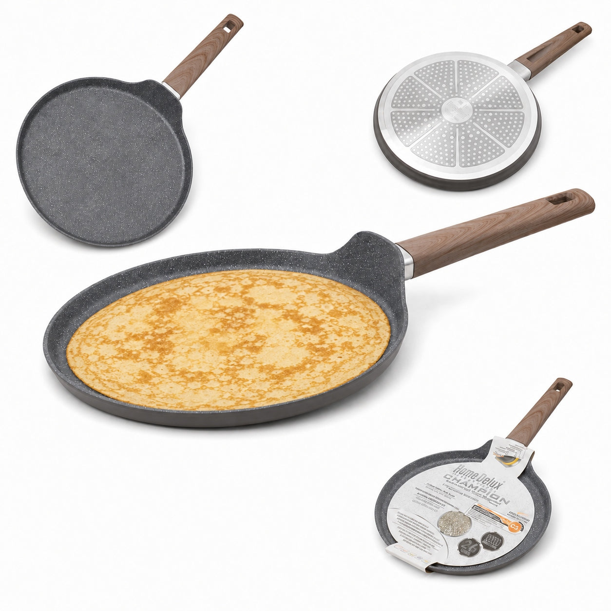 Pancake pan Homedelux 26 cm non-stick (non-stick)