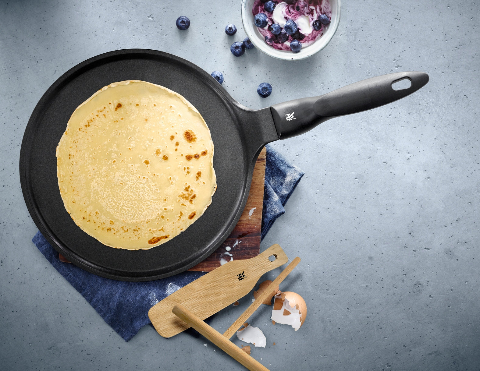 Pancake pan non-stick WMF Devil 27cm light induction gas Brand WMF