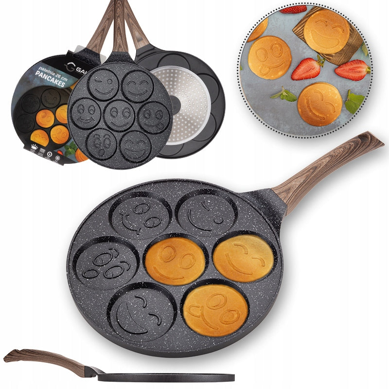 Pancake pancakes pancake pancakes face non-stick