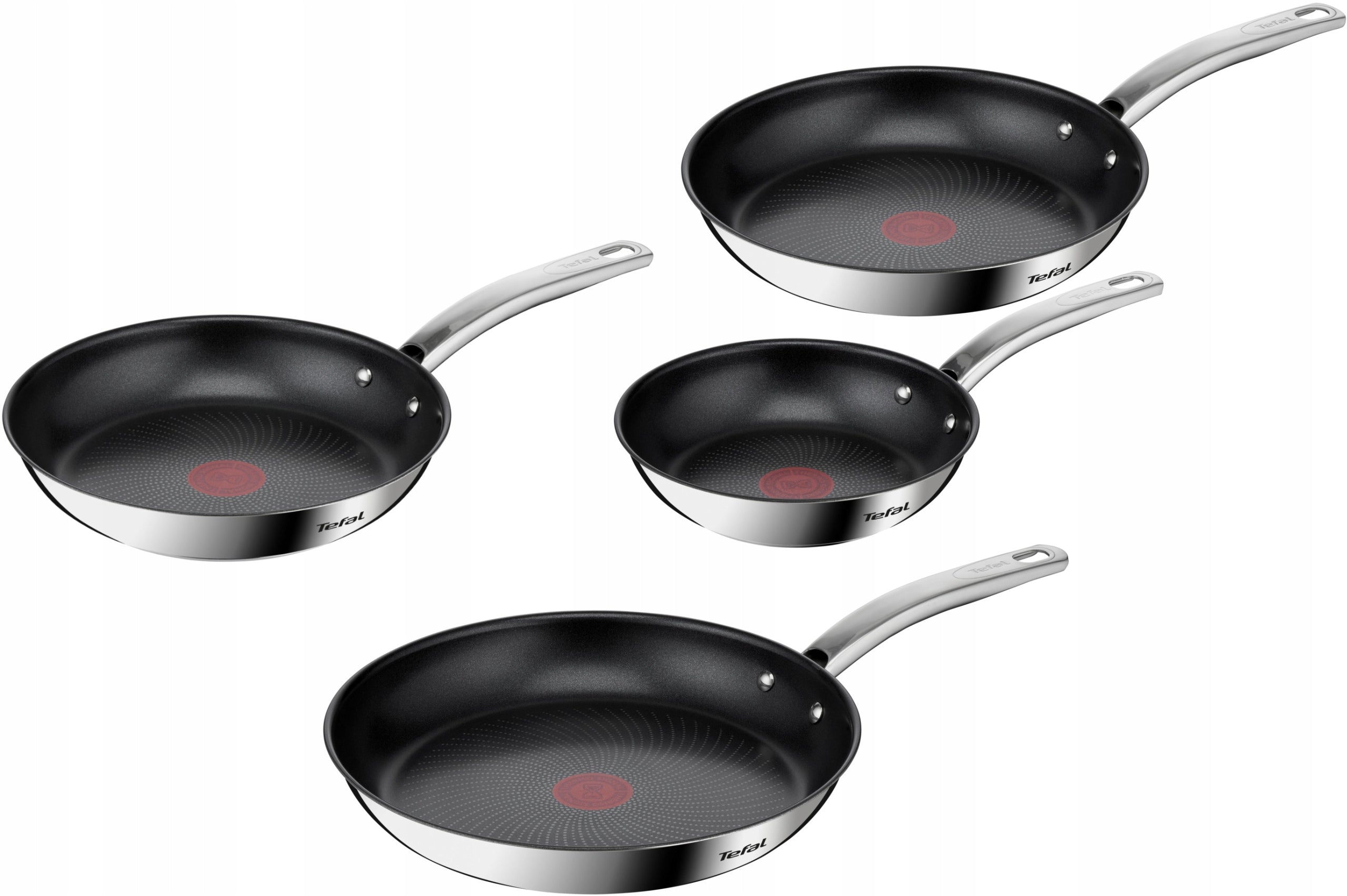 Pans TEFAL Intuition 20/24/26/28 induction non-stick 4el.