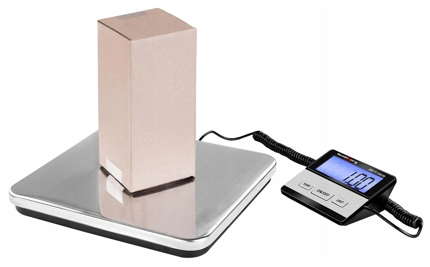 Parcel scale 200kg/50g LCD terminal Basic STEINBERG SBS-PT-200/50 10030133 Packaging status original