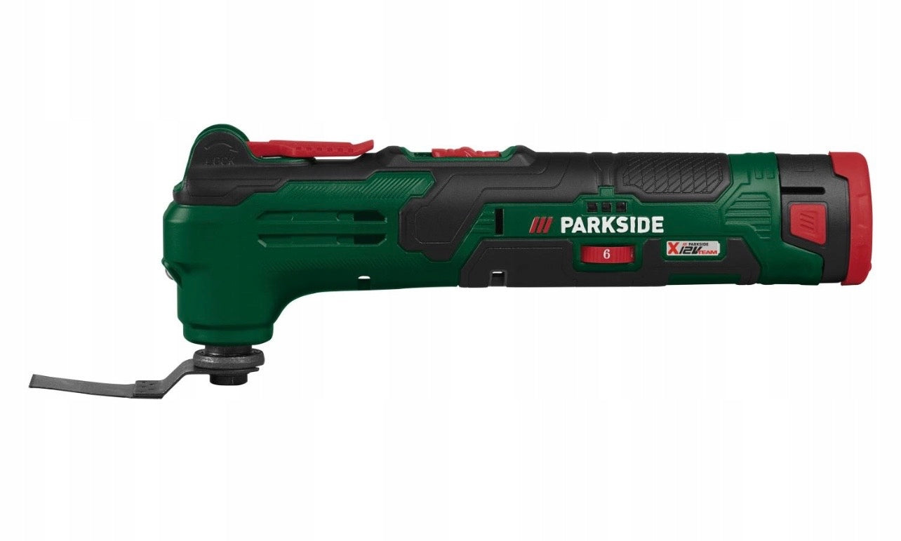 Parkside Multi-Tool Cordless 12V Multi-Functional AKU + ŁAD KITS Manufacturer code 386062054