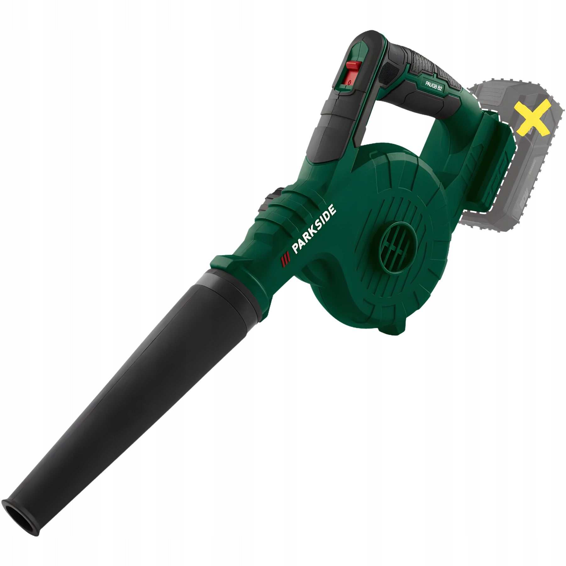 Parkside PAUGB B2 20V Cordless Leaf Blower + Accessories Manufacturer code 507939_2507