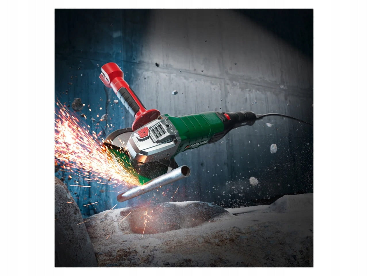 Parkside angle grinder PWS 125 I8 1200 W plus disc and wrench Power supply type mains