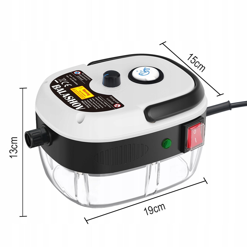 Parownica Myjka Parowa 2500W 1200ml Z Akcesoriami Do Podłóg Tapet Okien Packaging status original