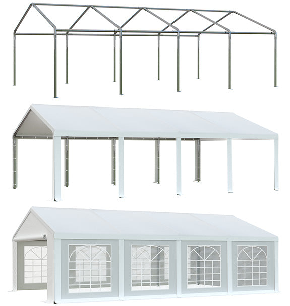 Party Garden Tent 5x8m Gastronomy Event Tent Length 8 m