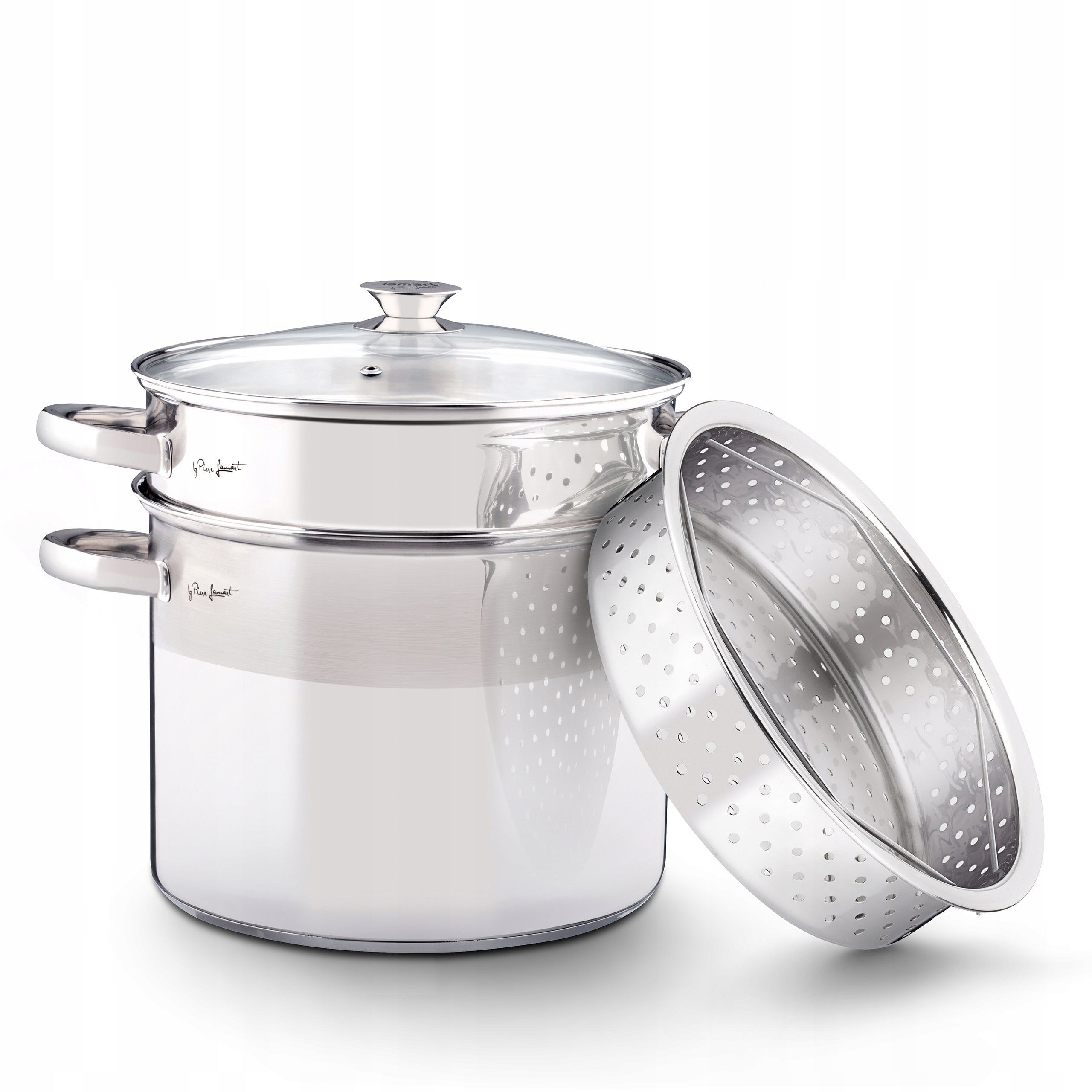Pasta Pot with Cedar Lamart LT1067 6L Stainless Steel Manufacturer code LT1067