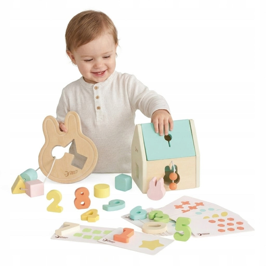 Pastel Baby Set Box First Toys Edu 12 m CLASSIC WORLD